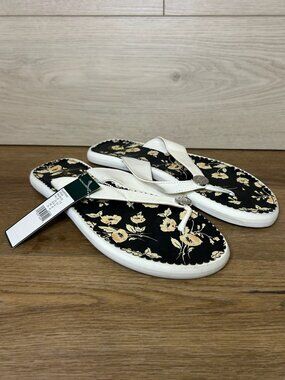 Lauren Ralph Raia Flip Flop Cream 11B